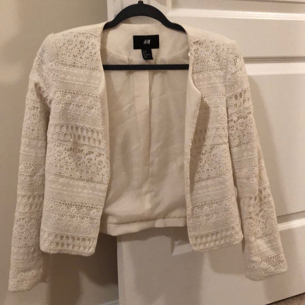 H&M Cream blazer